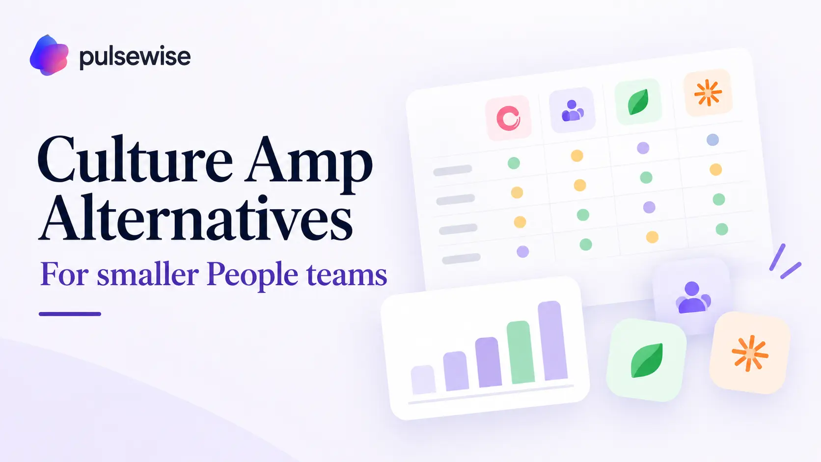 Culture Amp alternatives for smaller people teams in 2026, compared on pricing and setup