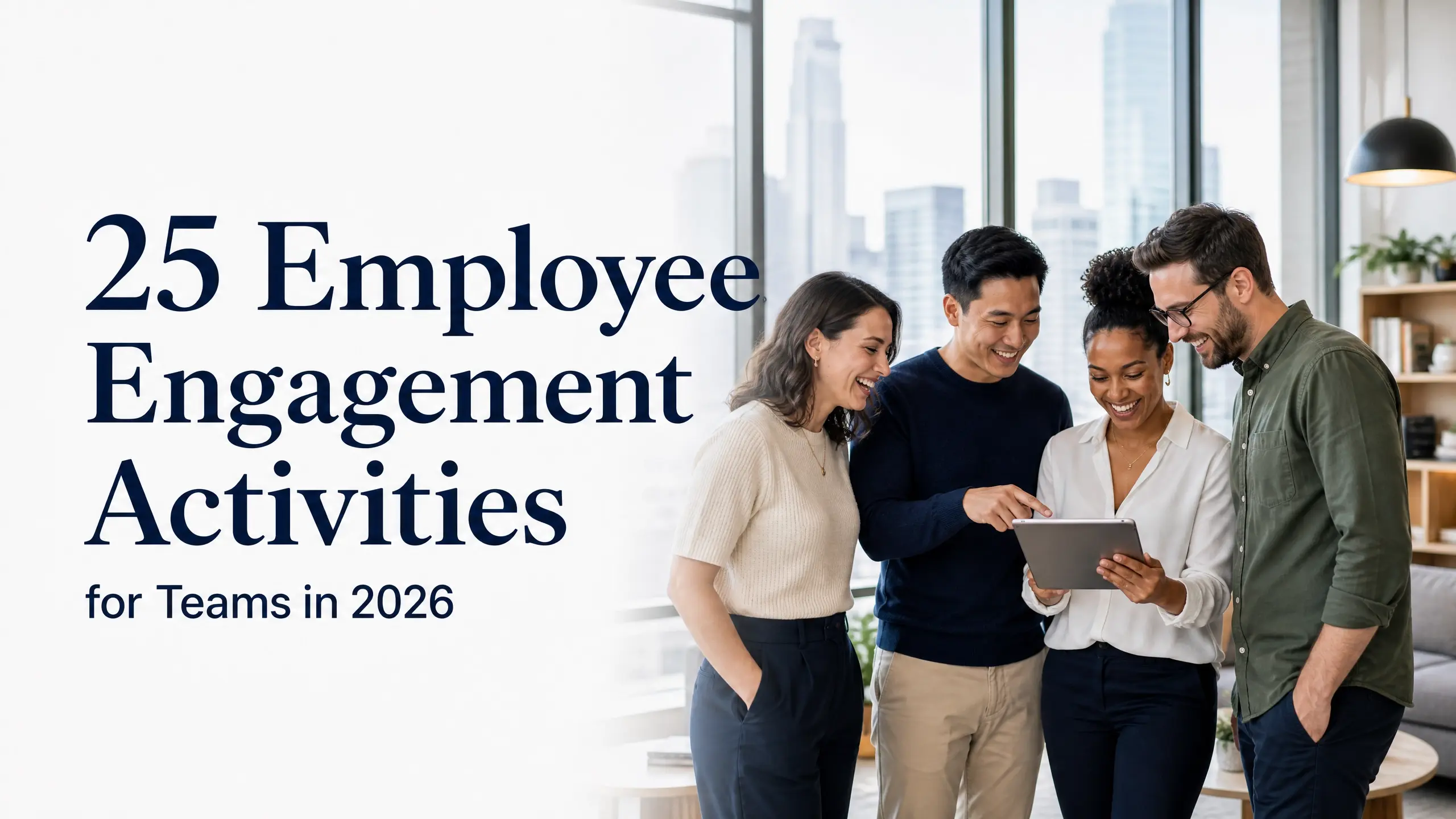 25 employee engagement activities for teams in 2026